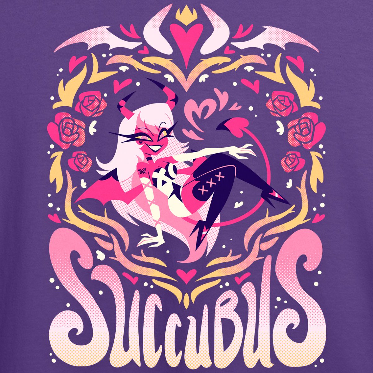 BatsyBunny's tweet photo. SO HONORED that I got to make the hellborn shirts for the latest Helluva Boss collection!
You can buy them now on Shark Robot, along with all the other incredible goodies the team made! https://t.co/8ibTa1du4g