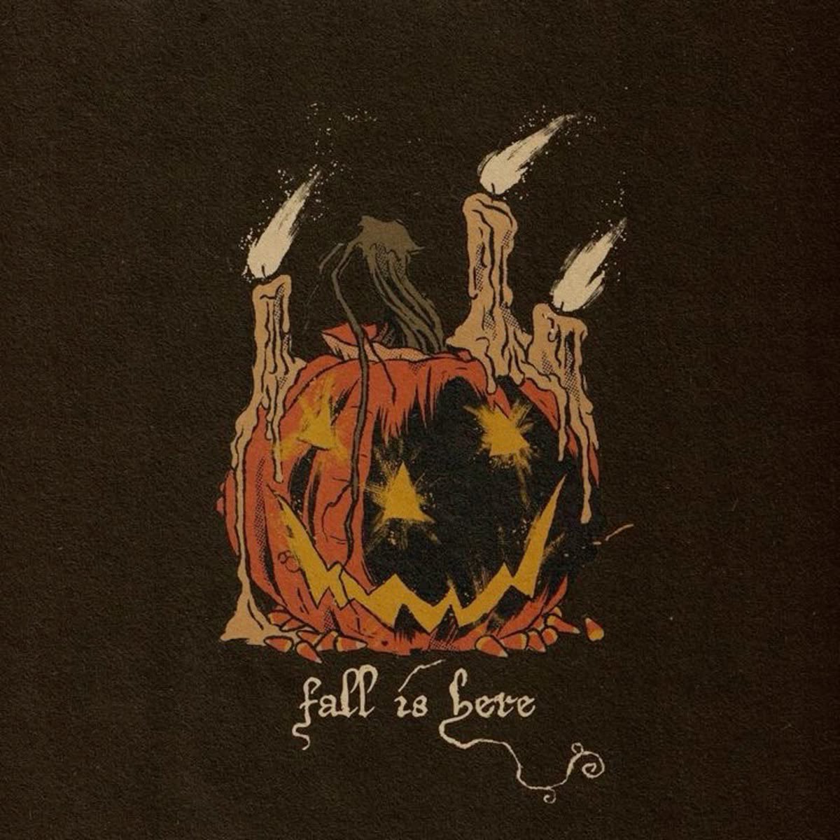 spookyxxboobs's tweet photo. fall is here illustration by austin pardun https://t.co/6oIU23P49e