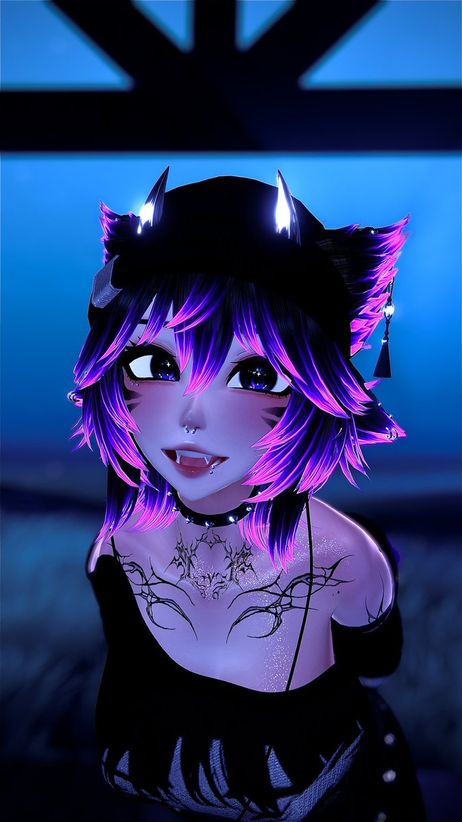 Kaii_VRC's tweet photo. So happy you’re here 💜 https://t.co/X5xhl06Bbb