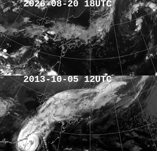 todayswxmap's tweet photo. 18UTC実況の類似天気図と赤外画像= #天気 https://t.co/WQGXPDIufB