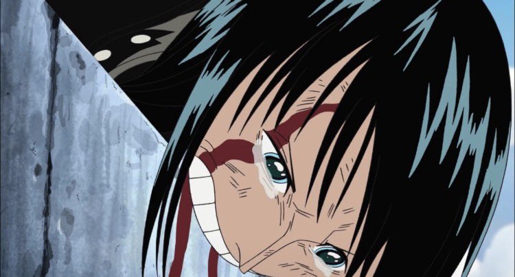 aquarobinn's tweet photo. That time when Robin having to bite down on a bridge just to give her friends enough time to save her from certain death… 

She truly deserves the entire world. https://t.co/RQEZmVIits