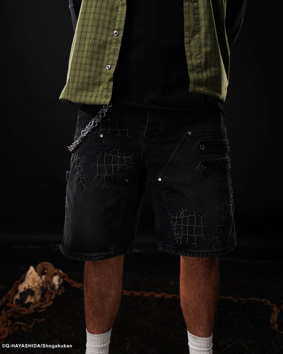 hashirastudios's tweet photo. Our Official Dorohedoro "Black Smoke" Collection  

Our Not The One Jorts are AVAILABLE NOW!  

🔗https://t.co/uXIqplcC5I

Are you the ONE?❌❌

Get one before it's all gone! 

©Q-HAYASHIDA/Shogakukan  

#dorohedoro #subtlemangafashion #anime #manga https://t.co/ojxIYGyjpf