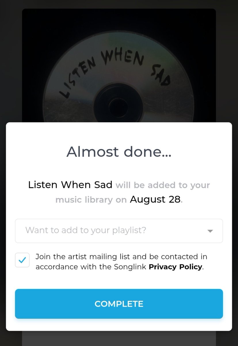 SolLBecerra's tweet photo. LISTEN WHEN SAD supuestamente es el nuevo ¿Single? ¿Álbum? De los @jonasbrothers y sale el 28 de agosto!
Pueden preguardar acá!
https://t.co/zAseTbm7cO https://t.co/Iqy7OIlGDS