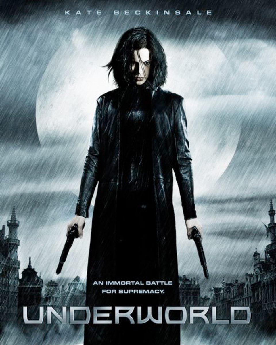 FandangoStream's tweet photo. Your spooky steamy vampire movie night doesn't need to cost an arm and a leg. Stream the first three #Underworld films for free on Fandango today! https://t.co/L8FLuLcATl https://t.co/2wUNTHcmHI