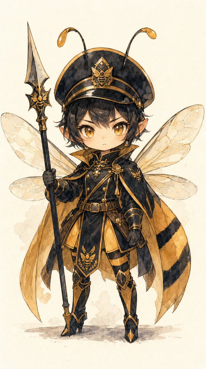 Hina_moon39's tweet photo. スズメバチ警備隊 警備、
兵隊チーム(敬礼をして凛々しく立ち)今日もがんばりましょう!!
#AIイラスト #AIart️️️️️️️️️️️️️️️️️️️️️️️️️️️️️️️️️️️️️️️️️️️️️️️️️️️ #MIXart
#異世界奇譚〜世界樹異界回廊〜 https://t.co/vbzoRr5Cse