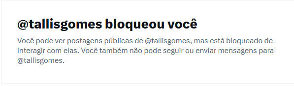 thejacketrex's tweet photo. @tallisgomes me bloqueou quando eu falei que ele vive fazendo campanha velada pro Flávio Bolsonaro.

Agora ele fala em “mudar o país” e manda um “começa pelo seu P&amp;L”.

PL, amigão? Abre logo que vc gosta é de bandido vagabundo. 

Vc contrataria um CEO que nem vai à entrevista? https://t.co/SOYyp3Obbr