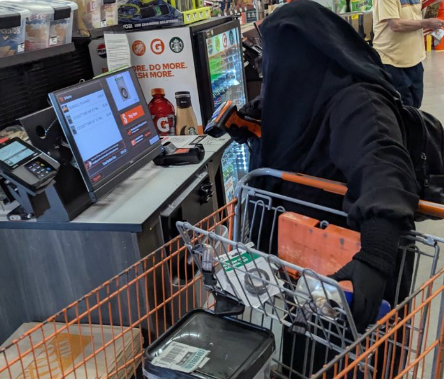 libsoftiktok's tweet photo. DOJ released images showing alleged Islamic terrorist Jessica Bowie, who pledged her allegiance to ISIS, buying components to make a bomb and performing reconnaissance at the NY State Capitol.

And they call it the "religion of peace" https://t.co/DhPYxePgKA