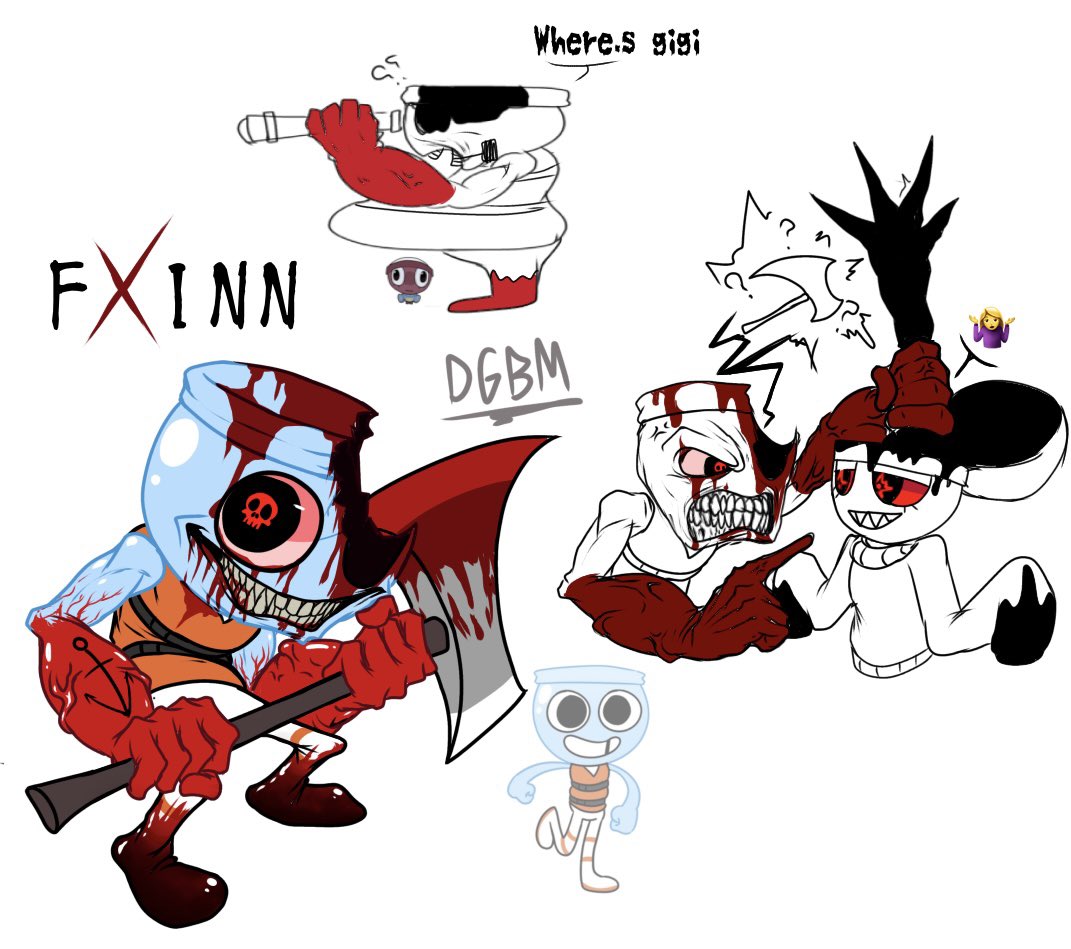 DGBM85's tweet photo. My redesign about Fxinn or fíxnn? Idk lol

#dandysworldfinn #dandysworld #dandysworldart #dandysworldfanart #dandysworldgigi https://t.co/elVoOb3KfQ