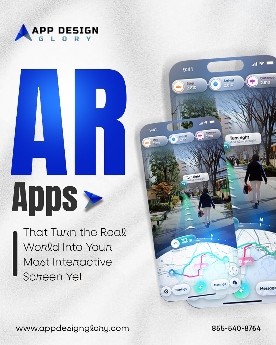 AppDesignGlory's tweet photo. Augmented reality is no longer a novelty, it is how customers try products before they buy.

We build AR apps that turn real spaces into interactive experiences. See what is possible at https://t.co/zLzEeNuhuf or call 855-540-8764.

#ARAppDevelopment #AugmentedReality https://t.co/8kOQ8KSXKo