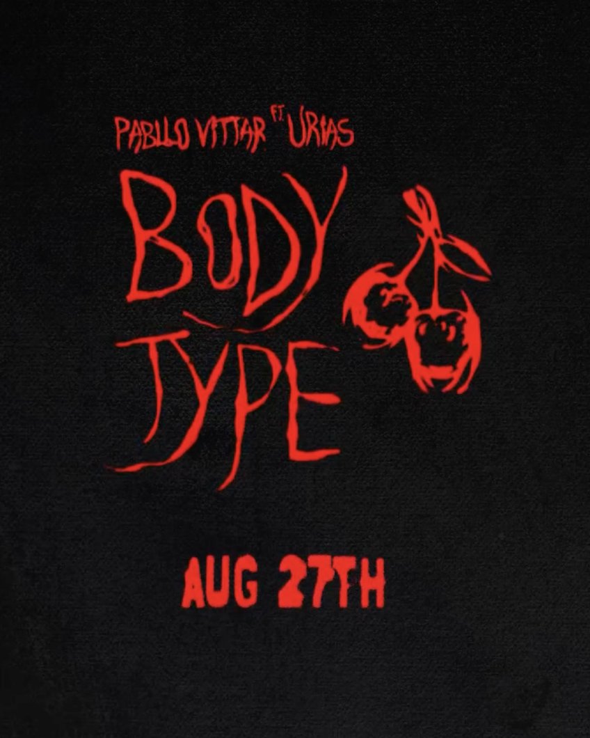 papelpop's tweet photo. POP BR EMERGENCY 🚨 Pabllo Vittar e Urias anunciam "Body Type", música do #PV7, "LOST IN LUST", para quinta-feira que vem (27). https://t.co/MvQdqtyC1X