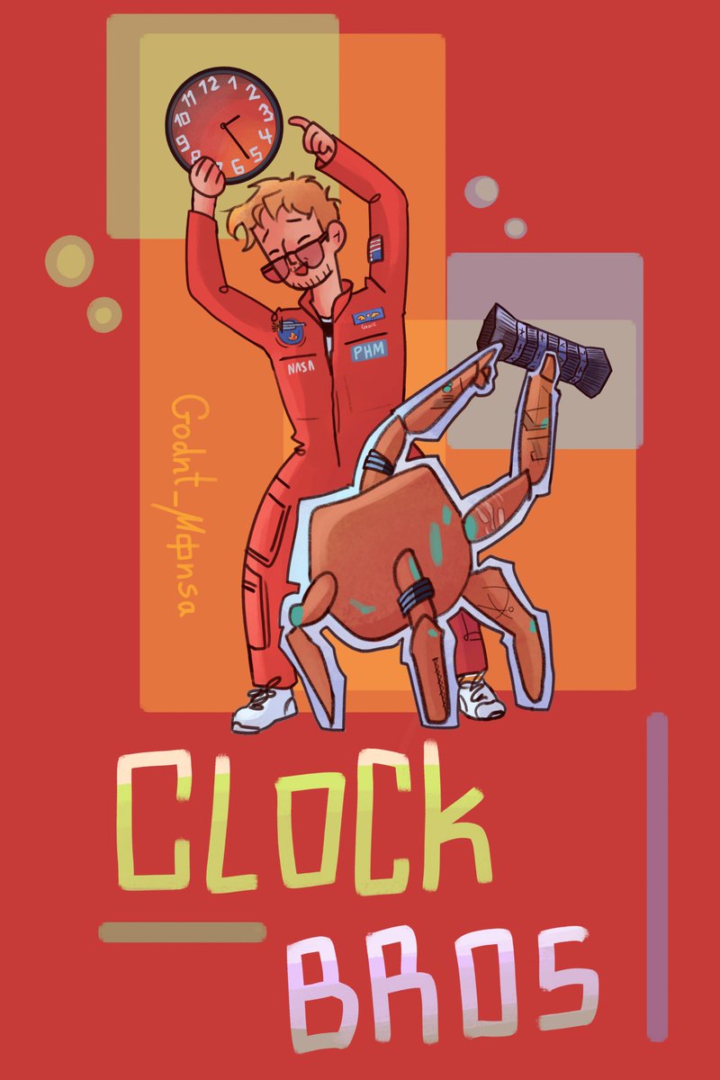 moonsafair's tweet photo. A memorable scene! #Projecthailmary #phm #fanart #phmfanart #clockbros #digitalartㅤㅤㅤㅤ https://t.co/GHXMTmu3FE