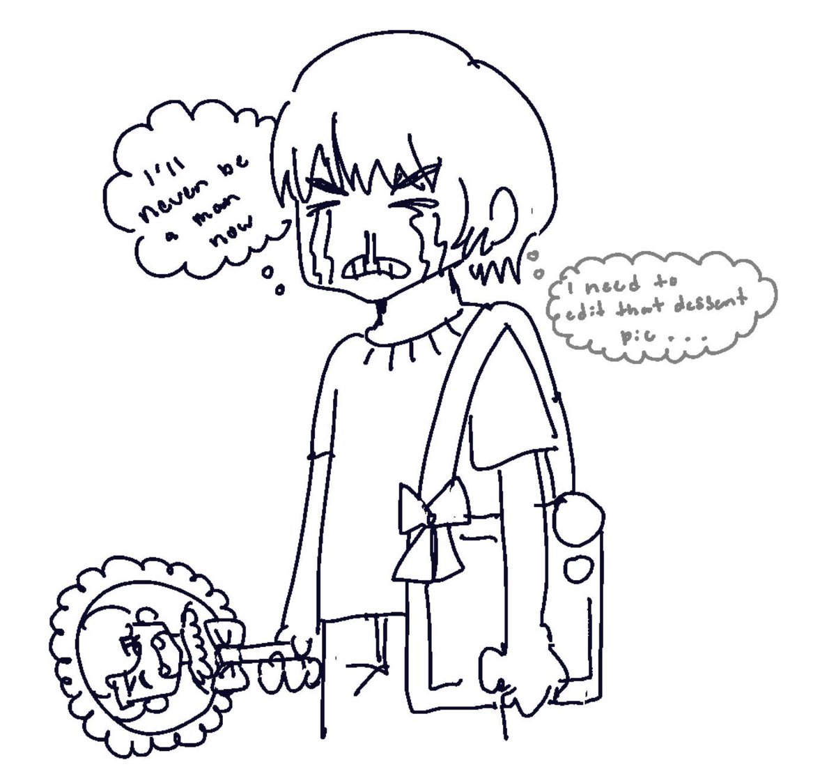 maleaidoru's tweet photo. Vent art of being ftm who likes cute things https://t.co/yV6HMSauR5