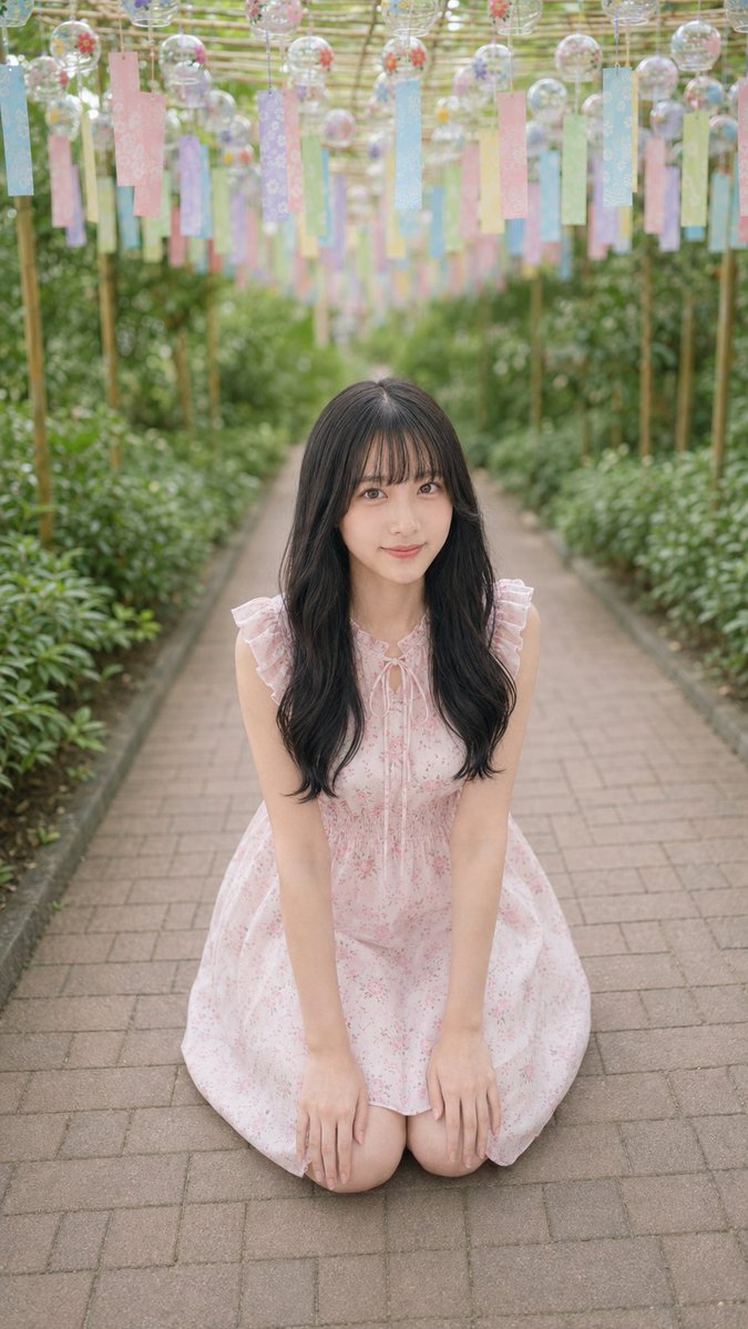 h4na_ai's tweet photo. 風鈴の音って涼しく感じるね🎐 https://t.co/sBOuqMaXKO