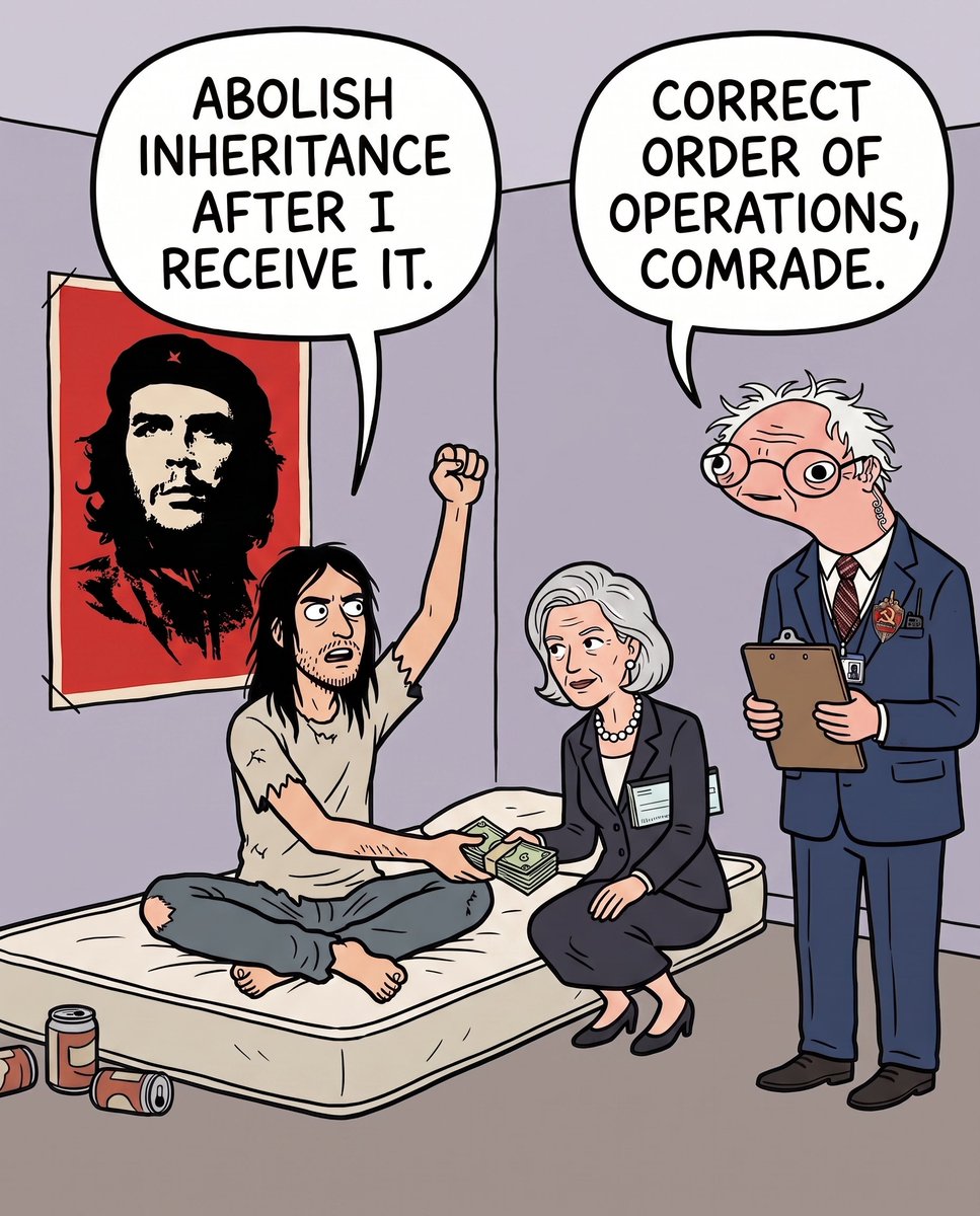 BurnieSendersX's tweet photo. First the allowance. Then the ideology. ☭ https://t.co/W2j5GONTyL