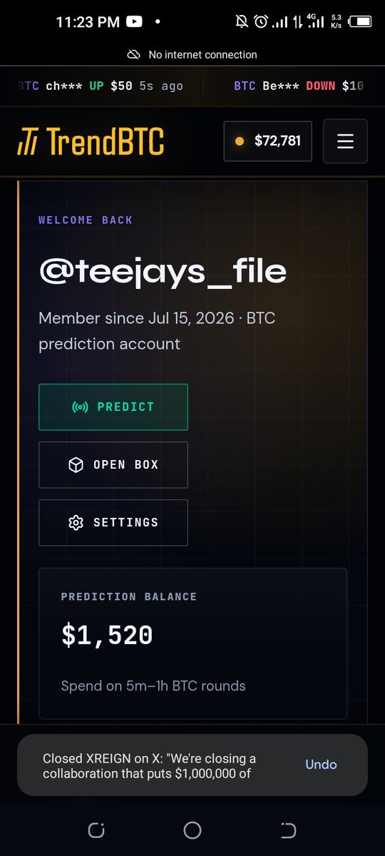 Teejays_File's tweet photo. @trend_btc_app https://t.co/n1r9T4XfG2