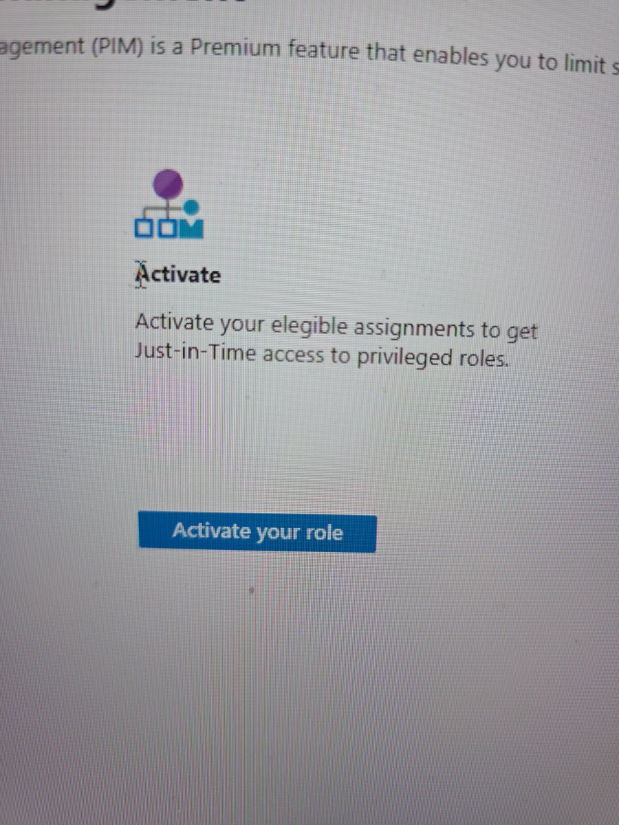 ToitMeshiga's tweet photo. You have a spelling mistake on the quick start blade of you entra roles. The word eligible is spelled elegible.
@azuread https://t.co/flXjSBj9fL