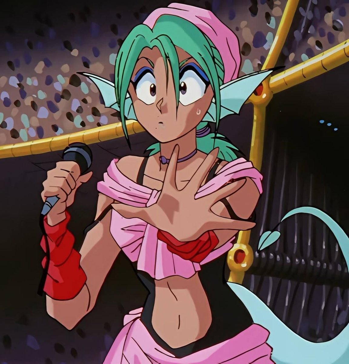 finalformlab's tweet photo. I forgot how much of a total aesthetic icon Juri was with her distinct mint-green hair and fin ears https://t.co/UB1idgZgQD