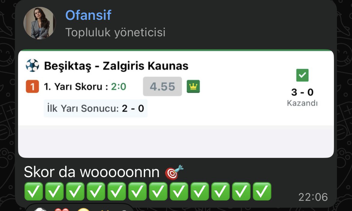 ofansiftv_'s tweet photo. Ücretsiz WhatsApp Vip 🎯 https://t.co/EMcWnyHpf1