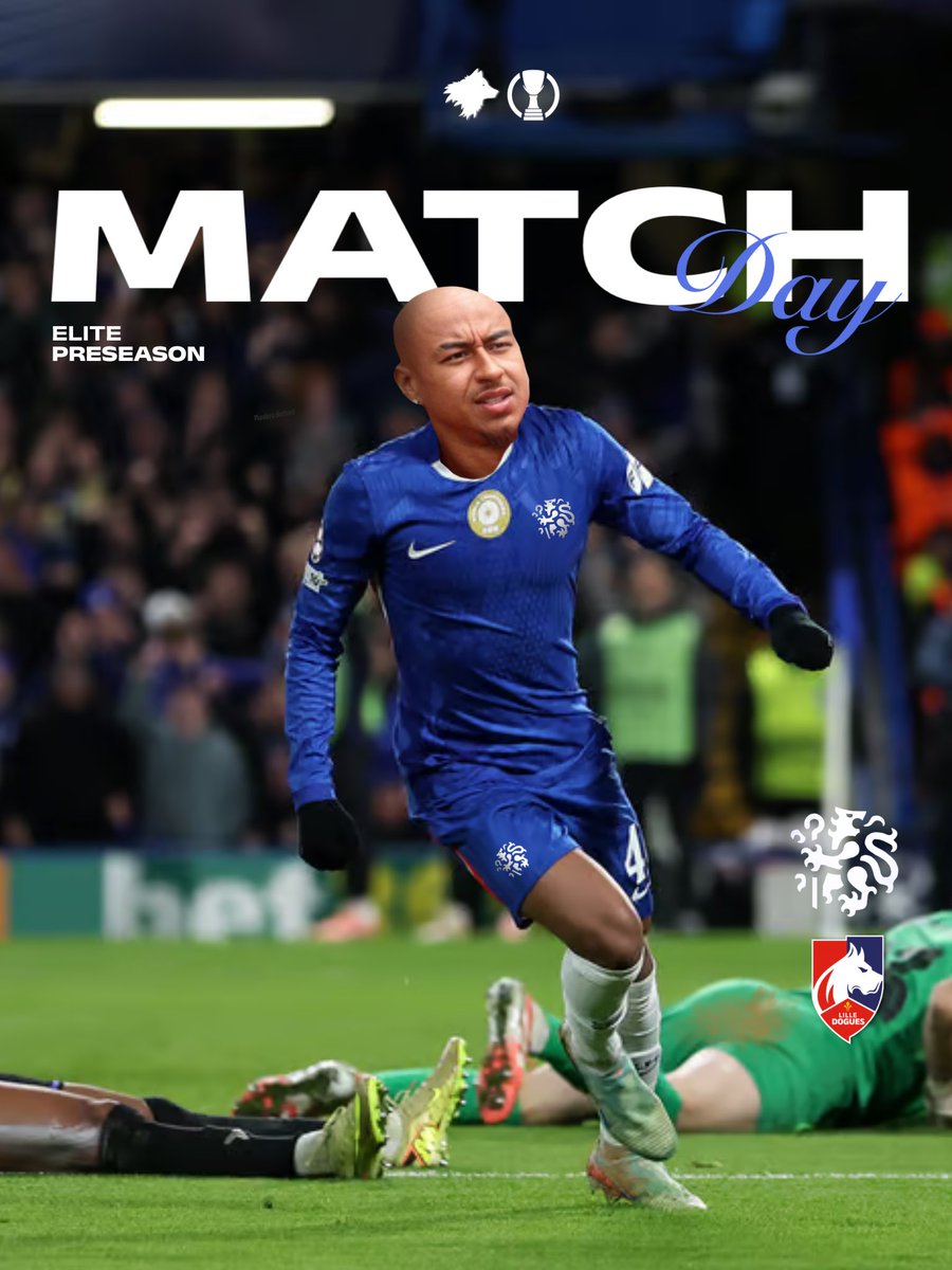 EliteProLeague_'s tweet photo. 𝐌𝐀𝐓𝐂𝐇𝐃𝐀𝐘 ! ⚽️

London Blues et Lille Dogues s’affrontent dans un duel sensationnel ⚔️⚡️

Une victoire pour les Dogues, une défaite pour les Blues ✅❌

Rendez-vous à 21h00 ➡️ https://t.co/LqWt20aZ06