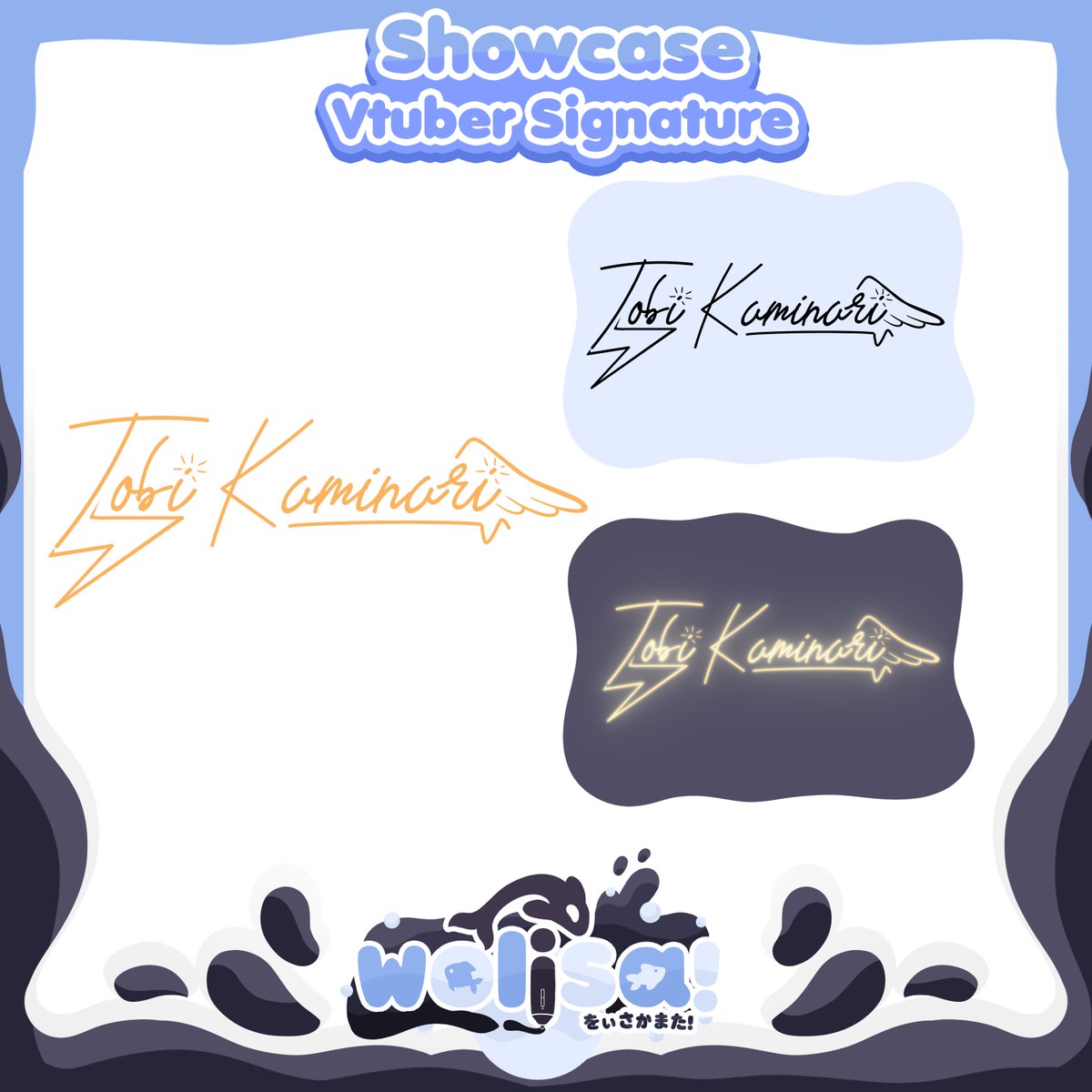 wolisakamata's tweet photo. NEW VGen Service and its actually cheap this time!!

Idol / Vtuber Signatures are now something i do on  VGen for 5 Quid (7 if you want commercial rights for merch or smthng) 

LINK BELOW GO GET ONE ITS WORTH IT YAYAYAY https://t.co/VUnaolsCUX