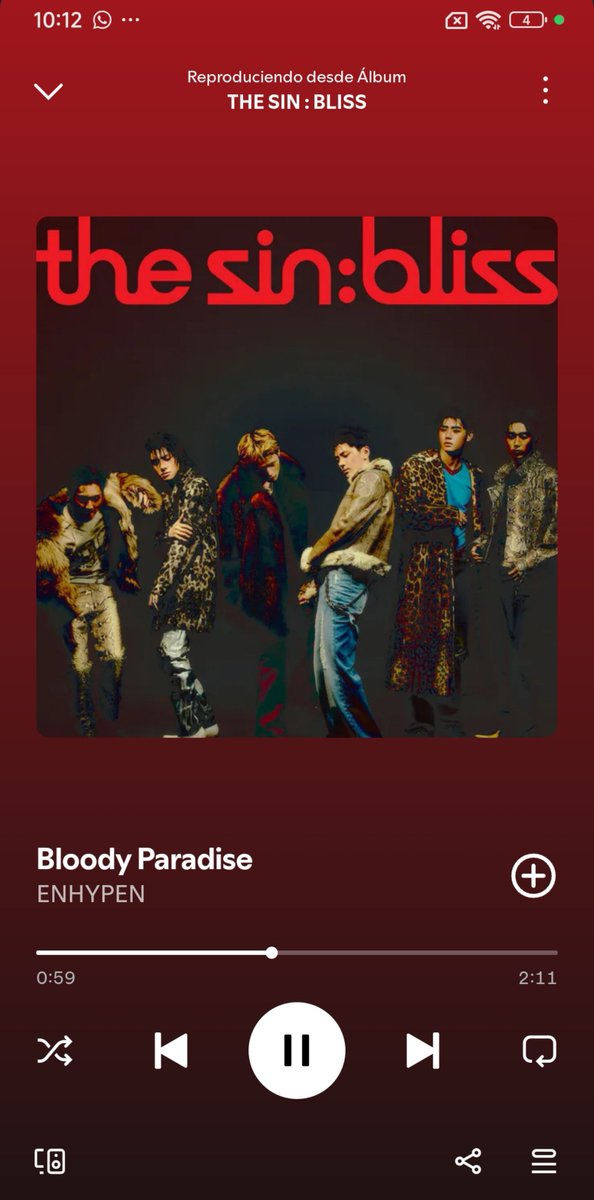 dariasloan's tweet photo. Enhypen bloody Paradise https://t.co/kJwbktGHcN