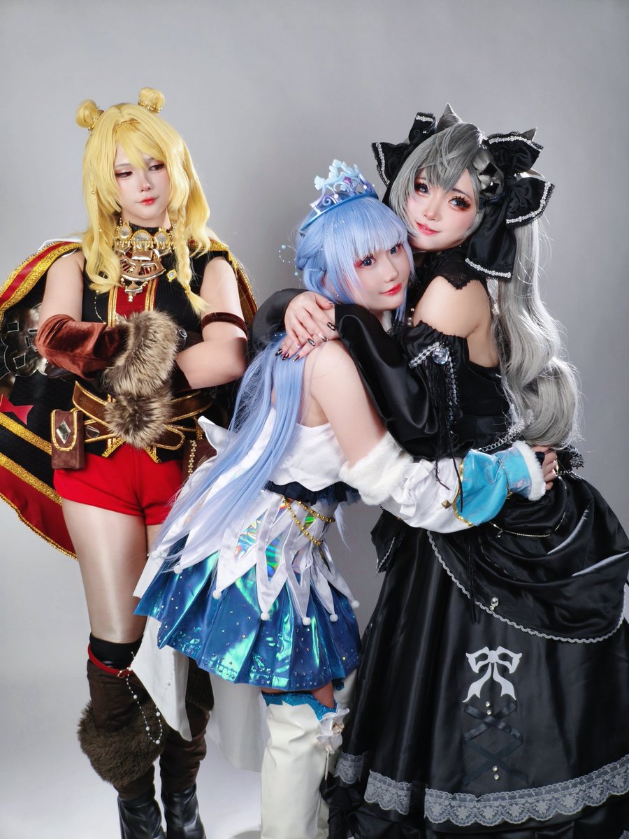 Fahfa_cos's tweet photo. H3RO daily 😘
with @Taotan_cos &amp; @Dai_Cosplayer 

#HololiveID #AeruSeni #inKaela #Zetacrylic https://t.co/bHCLruJeH8
