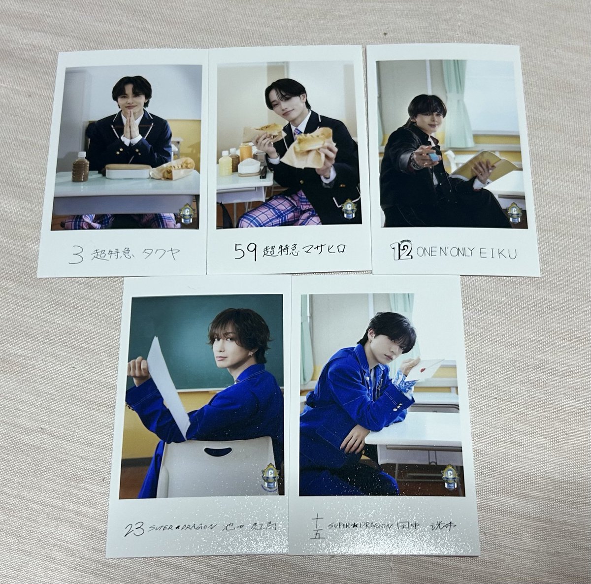 ipip_trhk's tweet photo. EBiDAN THE LIVE 2026 エビライ ランダム グッズ 交換 隣の席 ミニフォト

【求】 八神遼介＞吉田仁人＞近藤駿太
【譲】画像参照

○都内or神奈川にて手渡し
〇郵送取引

お気軽にお声掛けください☺️🙌

#EBiDAN交換 #EBiDAN求 #EBiDAN譲 https://t.co/qHktKXViy4