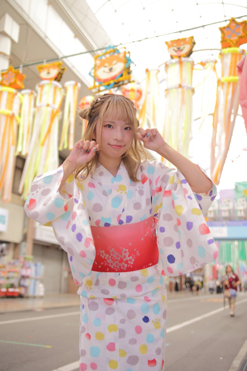 Fin_Fin__'s tweet photo. 一宮七夕祭り2026
やっぱりこのモデルさん
を���ばなきゃね
今回も可愛い浴衣をチョイス

model:Amuさん@amu_portrait
場所:一宮商店街

#ポートレート
#写真好きな人と繋がりたい 
#浴衣
#一宮七夕祭り https://t.co/sGLfuHwhyG