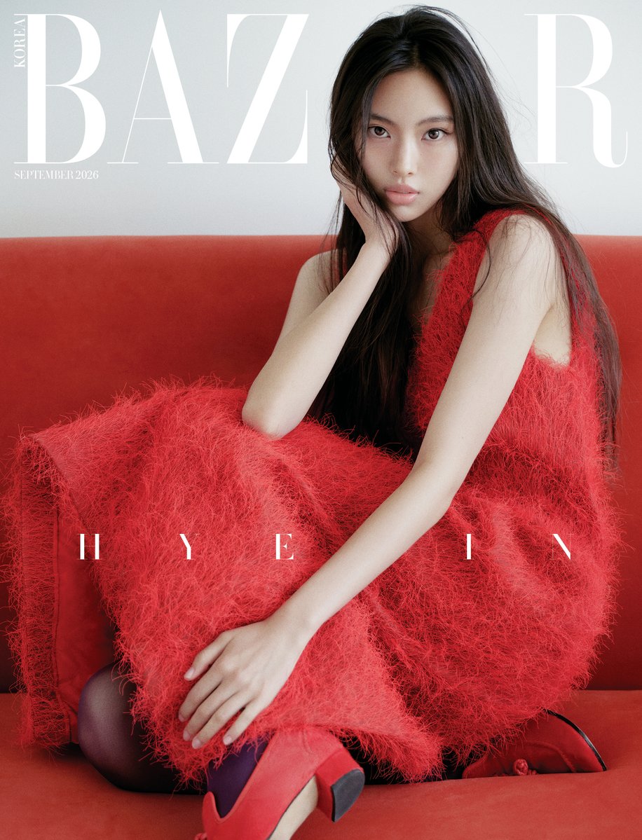 K_magazine_info's tweet photo. 바자 Bazaar Korea 2026. 9월호

<표지 6종 : 혜인 3종 / 아이엔 3종>

✔️주요기사✔️
뉴진스 혜인 14p
스트레이키즈 아이엔 16p 

#MAGAZINE #SEPTEMBER #ISSUE
#HYEIN #NewJeans https://t.co/IQfGuEcumn