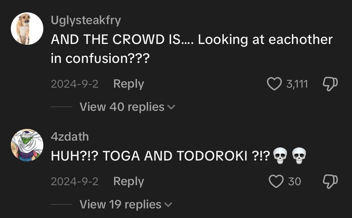 Tirayed's tweet photo. Had the audacity to make a rarepair post with the caption I love rarepairs assuming ppl would read it but every single comment is like “uhhhh what 😅😅😅” https://t.co/E76R7FDyOg