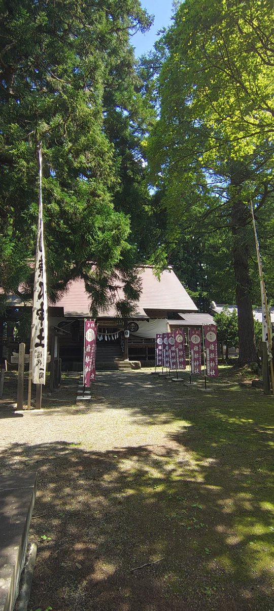 tunoya358's tweet photo. 三戸町にて！去年に引き続き糠部神社さまの例大祭参列してきました😆ありがとうございました〜！😆 https://t.co/F7OmyfOXeY
