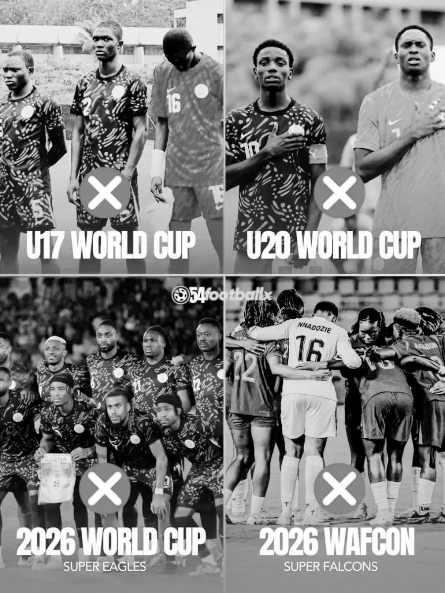 UcheEkesi's tweet photo. State of the Nation.

The Nigerian Football Federation (NFF)’s bruhaha… Cho Cho Cho no workings!

There’s a cabal here, cashing out on FIFA’s free gifts that won’t just let go! They don’t even care about the one sport that unifies our people. 

…1 https://t.co/tNJRBcr1GE