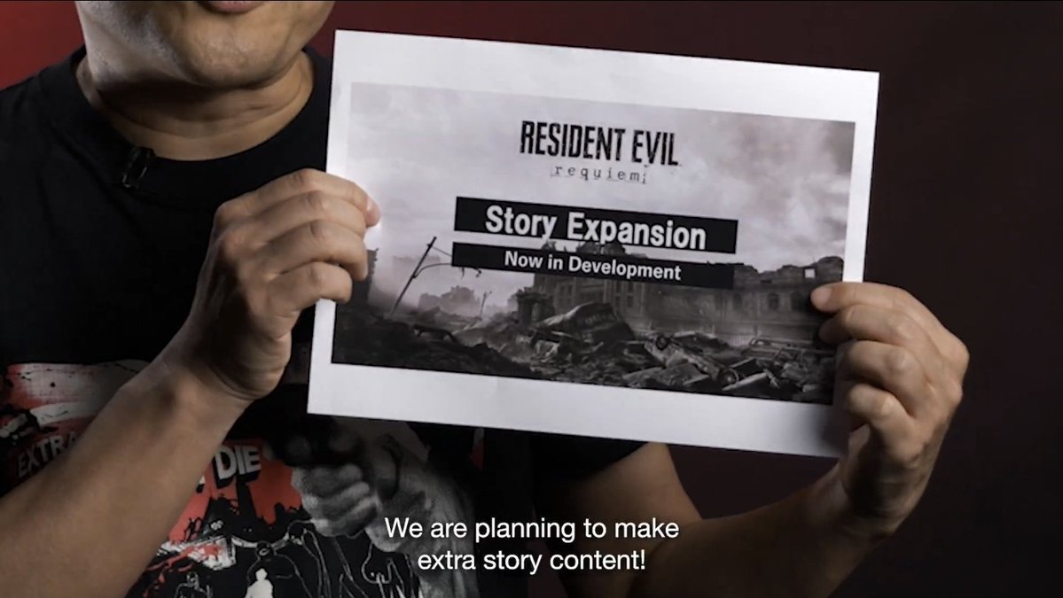 RECVRcountdown's tweet photo. And to wrap things up, MP1st has reported that, according to one of their sources, the Resident Evil Requiem DLC is being developed by M-Two and K2

The same teams that worked on RE4R's Separate Ways.

#REBHFun https://t.co/HuUR8Rlqiy