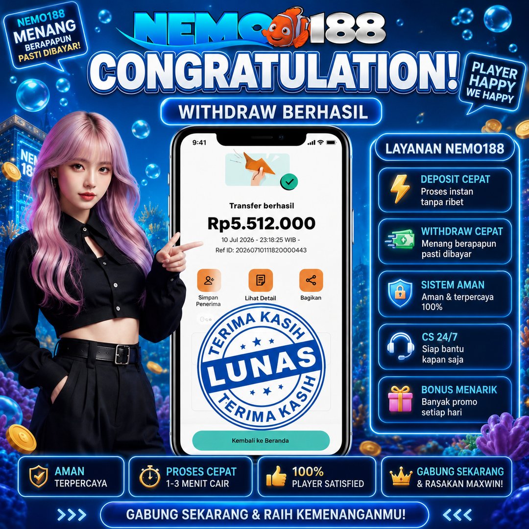 vera2cb's tweet photo. SITUS NEMO188 AMANAH &amp; TERPERCAYA !!
DAFTAR SEKARANG JUGA !!
KLIK : https://t.co/VVcy7doEIC
.
#NEMO188 #pengikut #sorotan #trending #fyp #VIRAL #hiburan #reels #NEMO188 #situs_nemo188 #twitterthreads #instragram #facebookreelscontest #tipsinstagram https://t.co/dZ3E1LdFAw