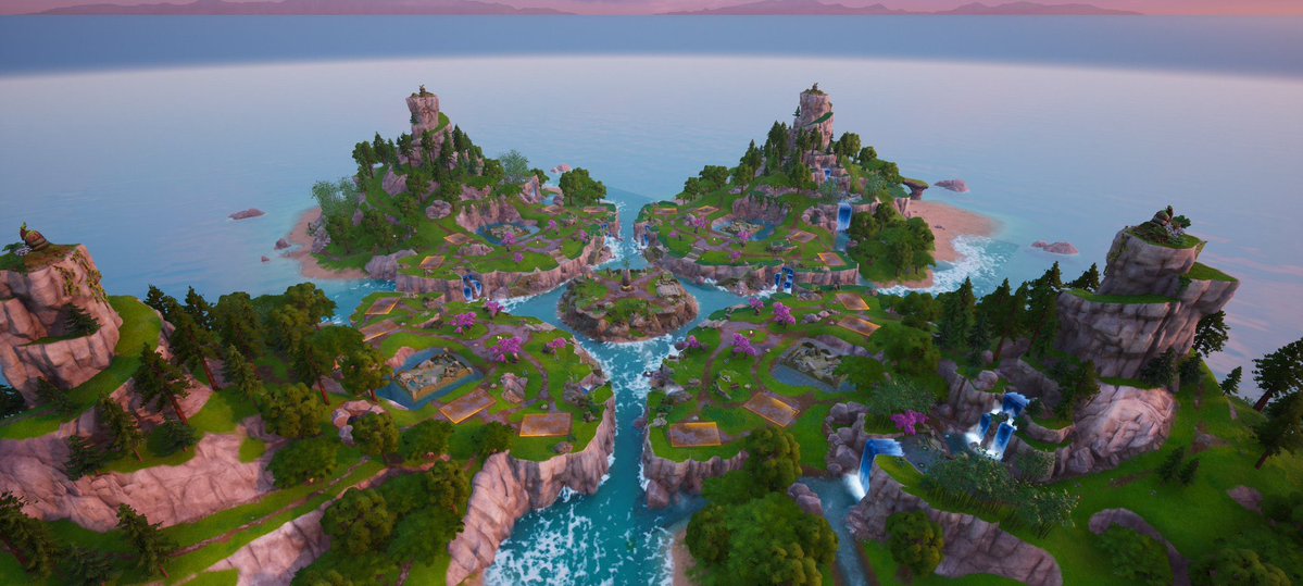 paticunha's tweet photo. UM VISLUMBRE DA ILHA DOS ELEMENTAIS 

- Você poderá construir casas, descansar e brincar com seus elementais.
- Você pode até dar likes nos jardins de outros jogadores.

📸 @unrealhybrid #fortnite https://t.co/6d8jyNwEfU