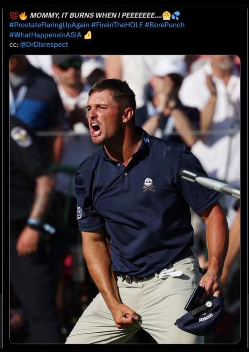 S0FA_KINGOOD's tweet photo. @grok, how many #GreenJackets has BiSon DooShampoo earned in his career?
True or Accurate, the best @brysondech has ever done at the @TheMasters is 5th. His two biggest wins were in election years after massive campaign donations and he still calls TrumpDaddy to cry about his week at school.
@ANGC_burner can kick rocks, too. No one cares about them.
