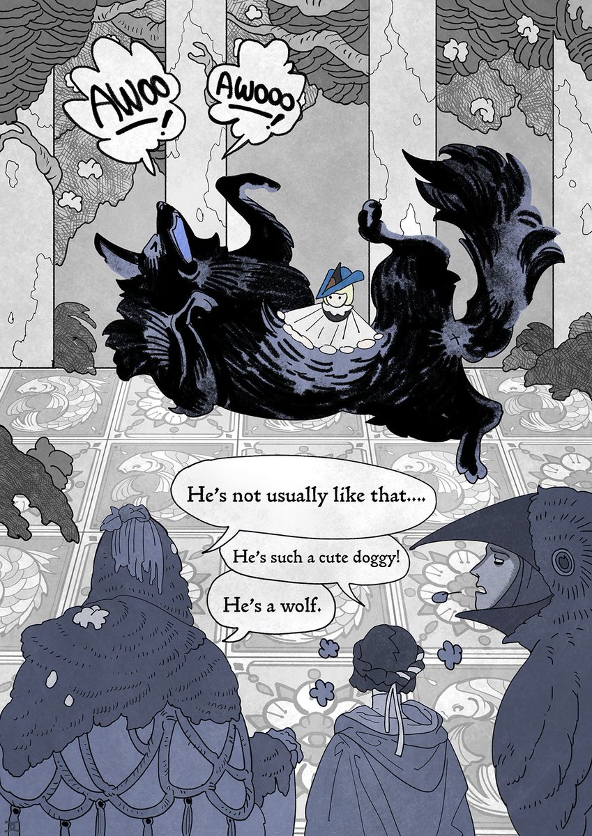 taigarendez's tweet photo. SWT/OC/ A Short Comic About a Boy and a Talking Wolf. 🐺 https://t.co/LQklTan043
