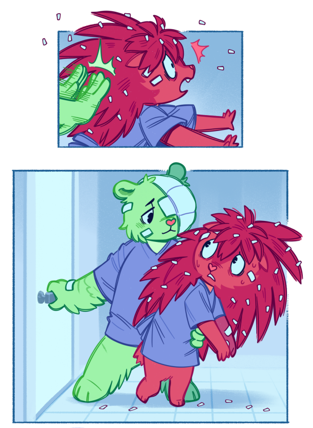 LuiRaArt's tweet photo. "If you want me to leave your room, just tell me, and I'll go." https://t.co/0fiVgOEUFR