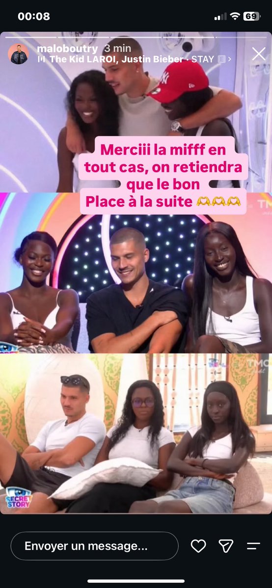 aicha62314's tweet photo. Venez prendre votre Malo il est en roue libre 😂😂 #secretstory https://t.co/DOGCNjRJNH