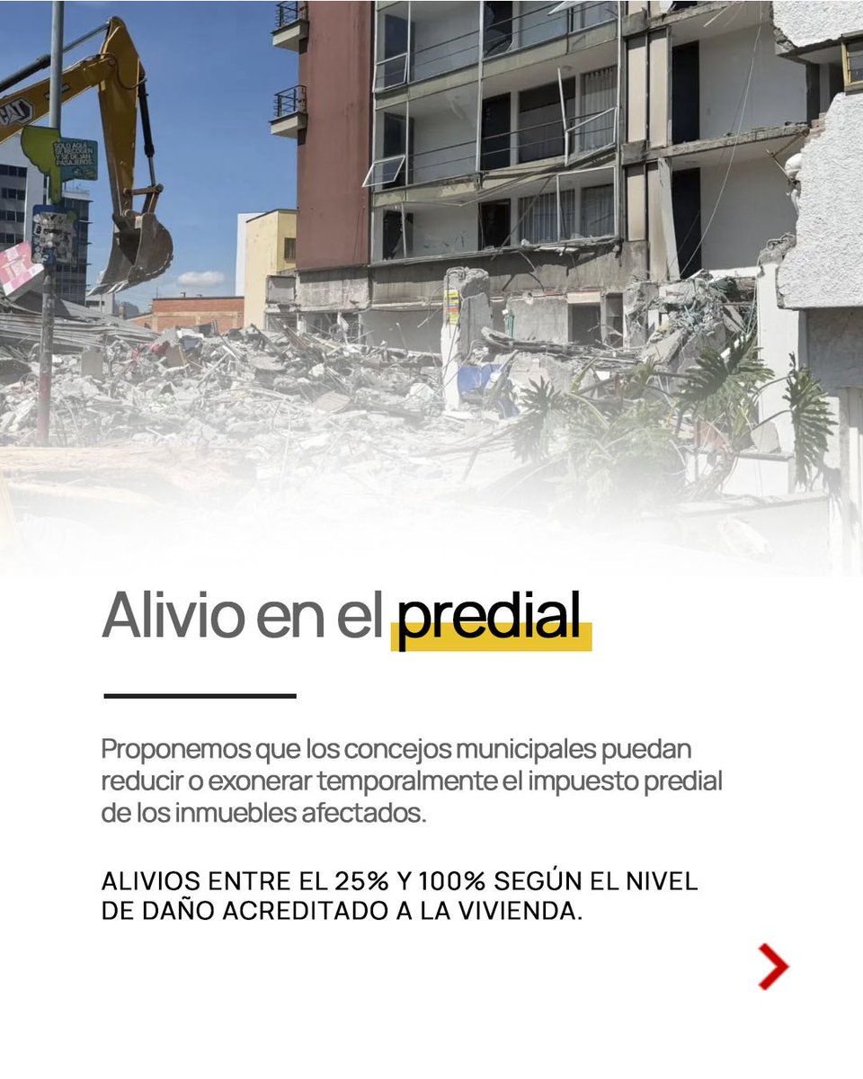 MateoHidalgoMon's tweet photo. El 10 de agosto el terremoto nos cambió la vida a muchos en Colombia. 💔

Por eso le solicitamos al Gobierno Nacional evaluar su incorporación a las medidas de la emergencia, para acelerar la reconstrucción de las zonas afectadas, algo que sea justo, rápido y transparente para quienes lo perdieron todo.

Obras por impuestos, créditos más blandos y alivio en el predial para las familias afectadas.

Caldas y el país se levantará, y aquí seguimos, trabajando por nuestra gente. 🇨🇴

Desliza y te cuento cómo 👉