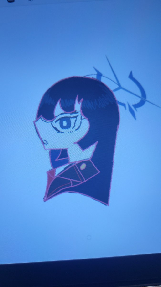 BAmoe_fan's tweet photo. Tried to make Shouko lol https://t.co/kWNbkw0Pq2