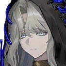 re1999npcs's tweet photo. 🗞️ Npc #5
Ustrina ! A manus member appearing in ‘A Flowing Feast’, she later reappears through Syndrome of Silence. 
If she had an udimo, I think a firefly squid would suit her. ^_^ https://t.co/U4Sf25dKnA