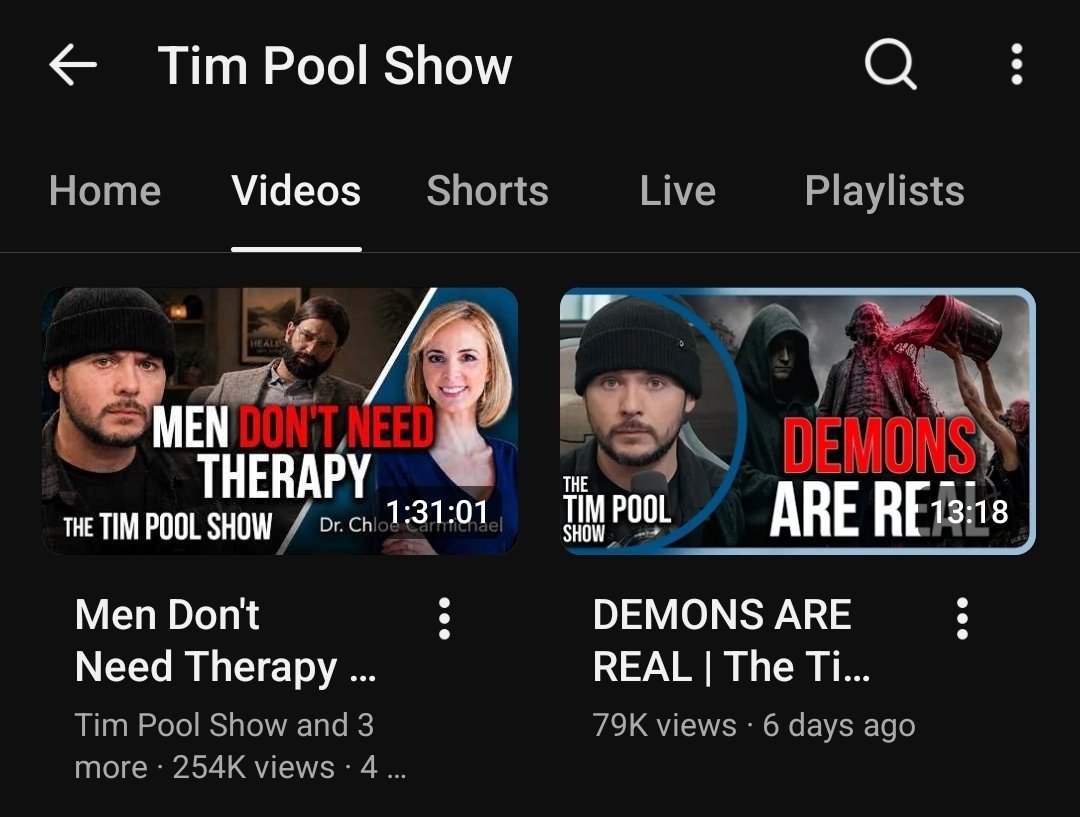 Timcast's tweet photo. Not even 100k subscribers yet on our new show and its taking off

People saying the one on one interview is a better format https://t.co/PQq0MyAubp
