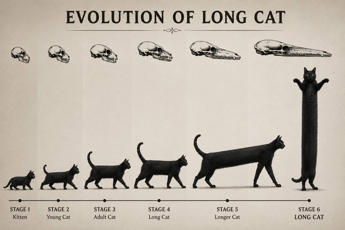 chibi_longcat's tweet photo. Chibikuro $longcat evolution https://t.co/tKk2IXaa8s
