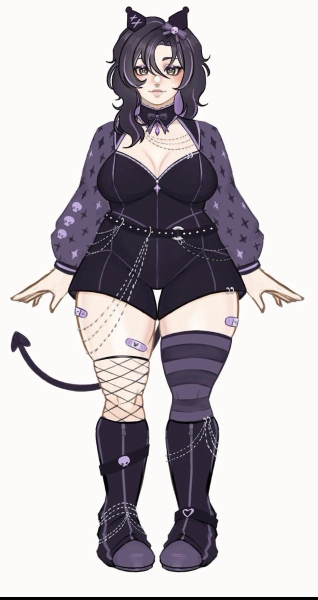 h4leygoth's tweet photo. @RouRou_of This is my oc ! Thank you for the opportunity! https://t.co/MjttMn79Hu