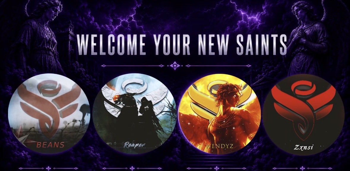 SaintsOdyssey's tweet photo. Welcome our newest Members!

@Beforethebeans (Feeder)
@Saint_LuhReaper (Logistics Team)
@Tyler5e0 (Warzone Player)
Saint Zxnsi (Warzone Player) https://t.co/ocxXOe3RgI