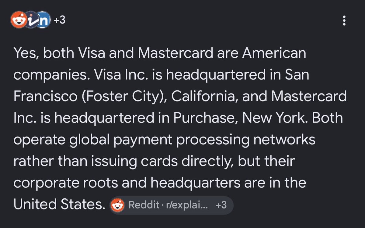 ScoutnZig's tweet photo. @Articwolfman2 @Reil76 It’s funny cause most people who buy Canadian liquor use American companies aka visa/mastercard to pay for it… https://t.co/19WjCedx9K