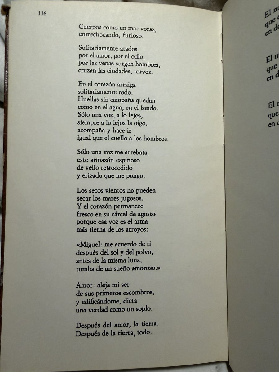 gojauregui's tweet photo. Lean este poema de Miguel Hernández. 

“No pudimos ser. La tierra no pudo tanto”. https://t.co/MEZp7cWYvu