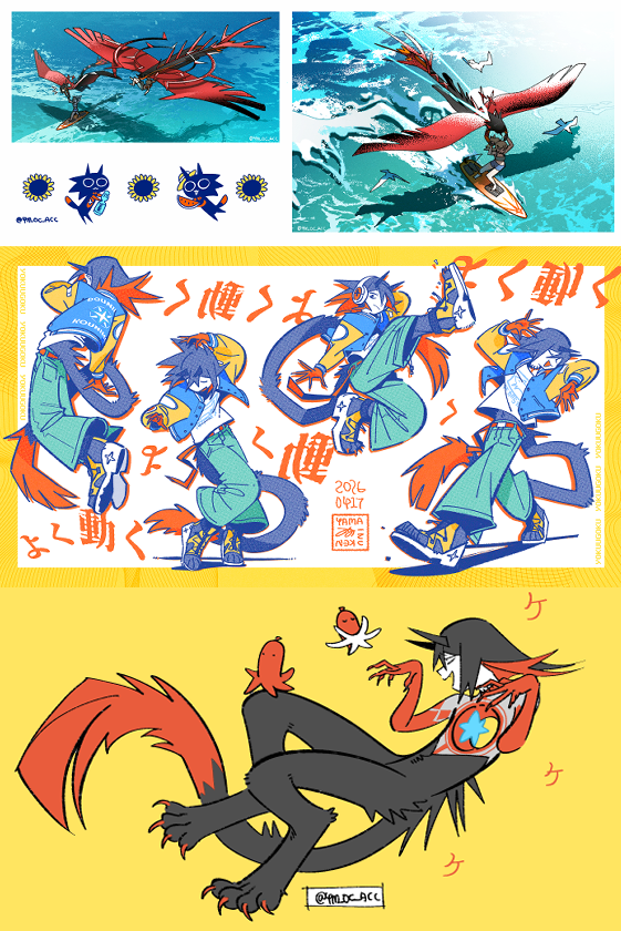 YM_OC_ACC's tweet photo. Alnairを中心としたocのイラストなど、 たまに漫画やアニメーションなども描いてます。 https://t.co/8PvAsyUU2s