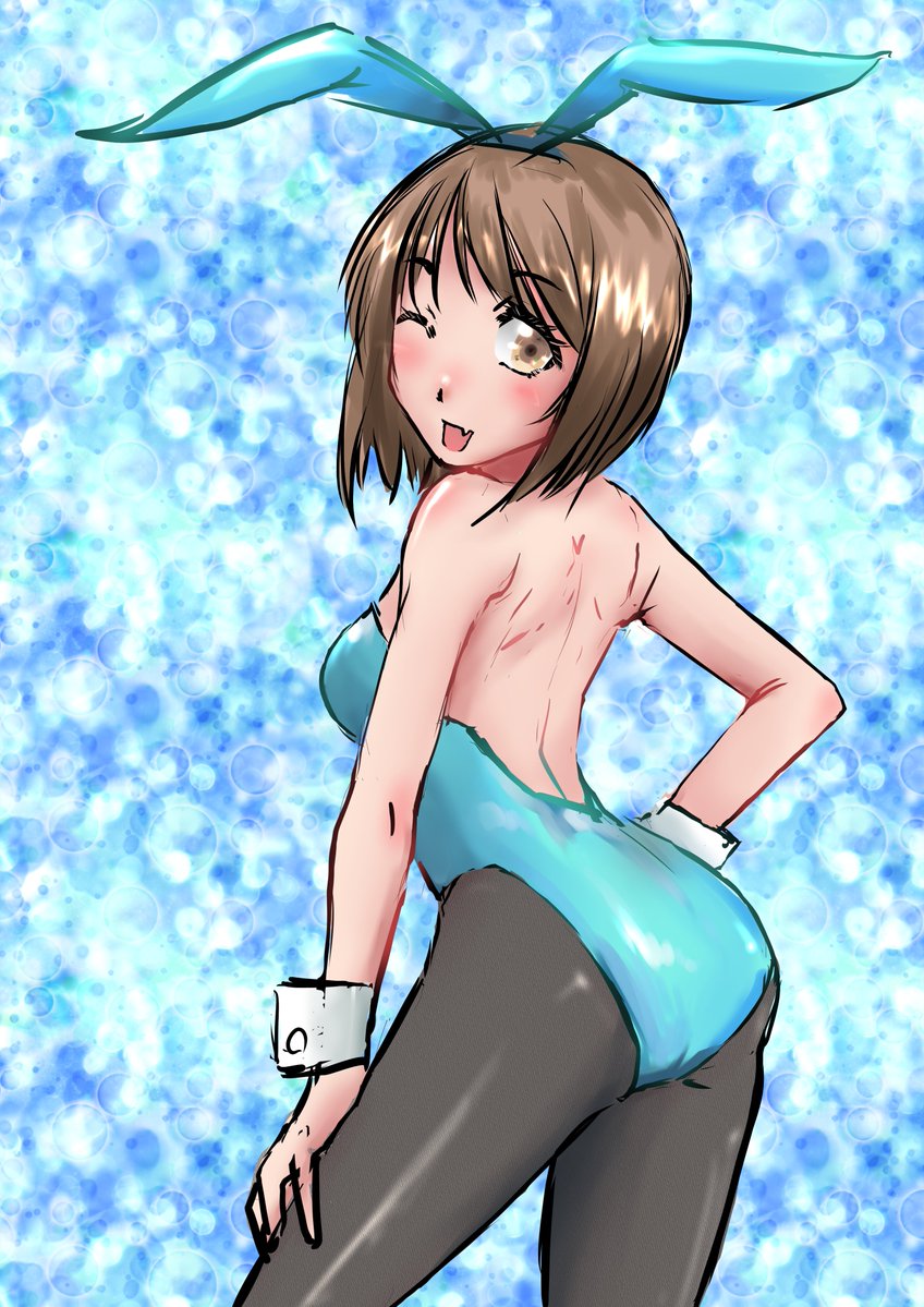 taraku_R's tweet photo. 8月21日目
今日はバニーの日ですね。
毎年のように描いてる気がします。
テカリ具合難しいですね。

#センチメンタルグラフティ
#t山本るりか
#バニーの日 https://t.co/pGb7PNH9jS